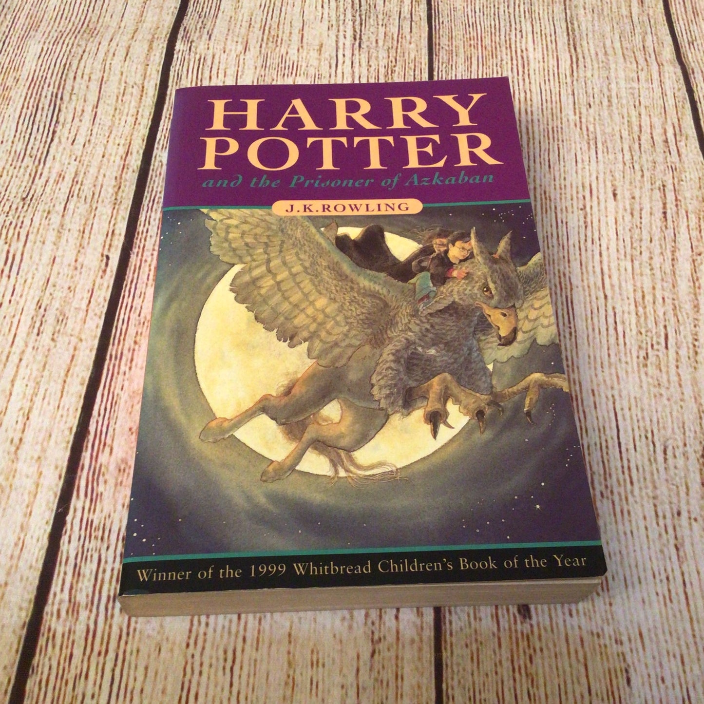 Harry Potter & the Prisoner of Azkaban by JK Rowling (1999, Paperback) 1st Printing
