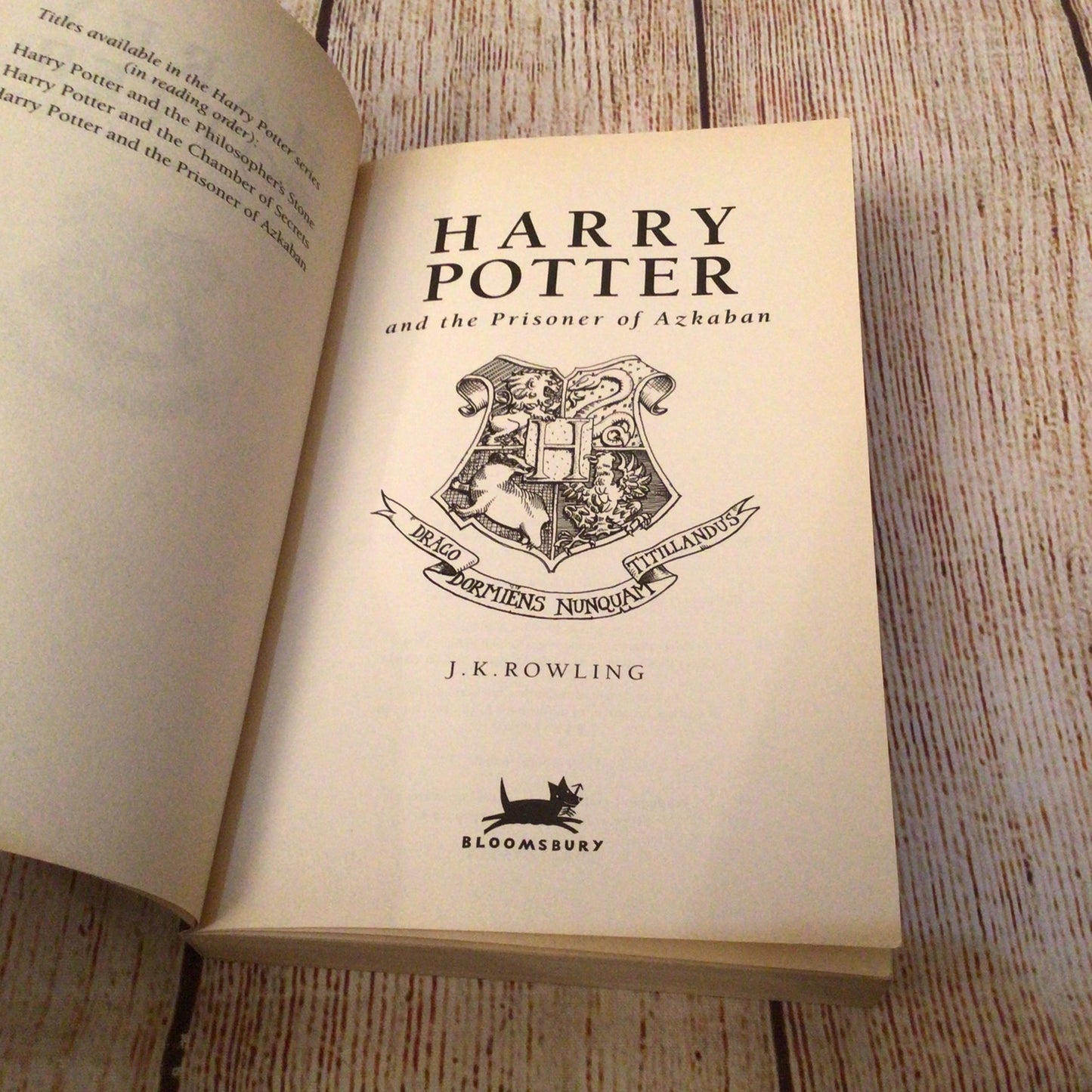 Harry Potter & the Prisoner of Azkaban by JK Rowling (1999, Paperback) 1st Printing