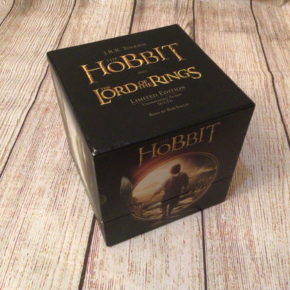 The Hobbit and Lord of the Rings, Unabridged Audio, Ltd Edition, 56 CDs