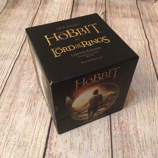 The Hobbit and Lord of the Rings, Unabridged Audio, Ltd Edition, 56 CDs
