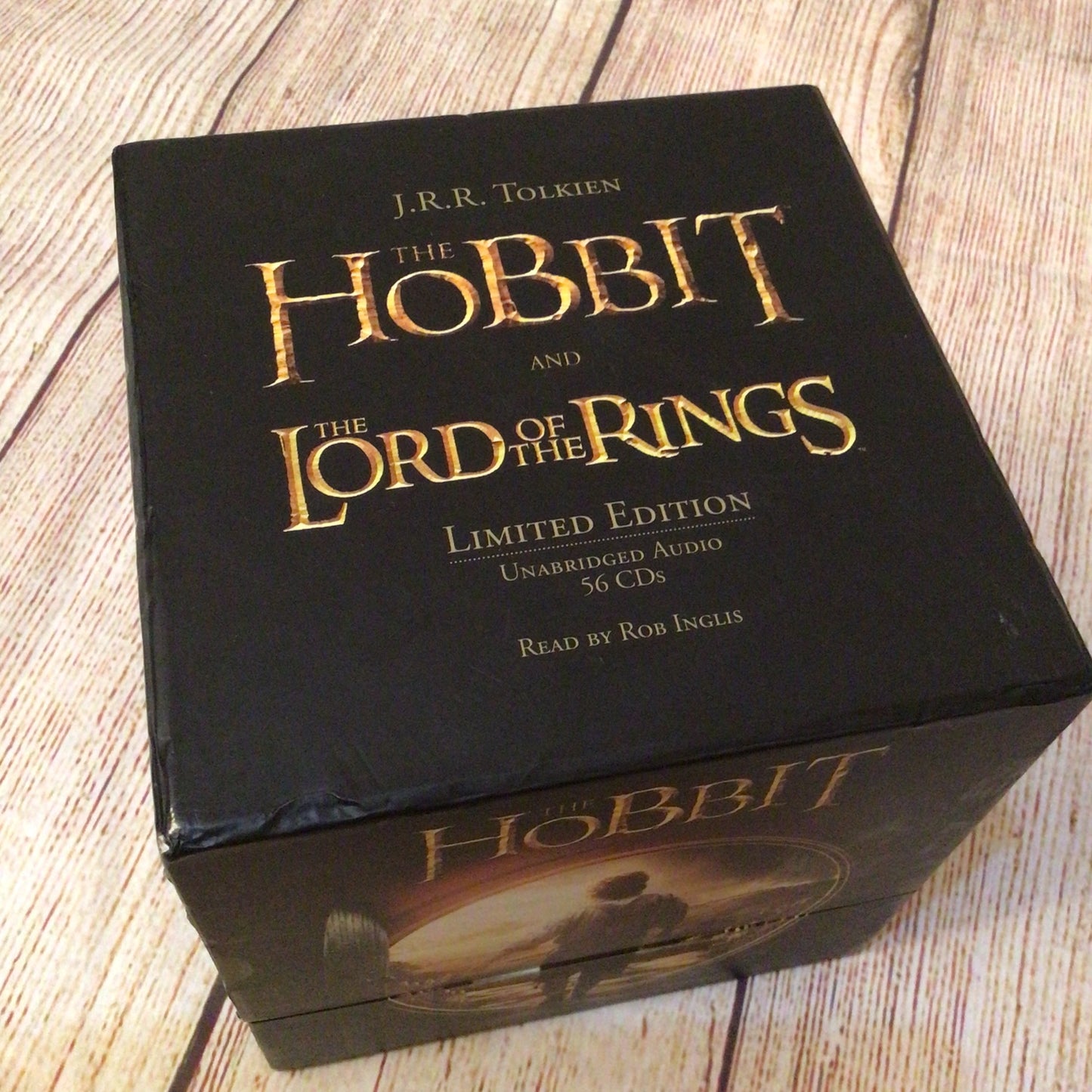 The Hobbit and Lord of the Rings, Unabridged Audio, Ltd Edition, 56 CDs