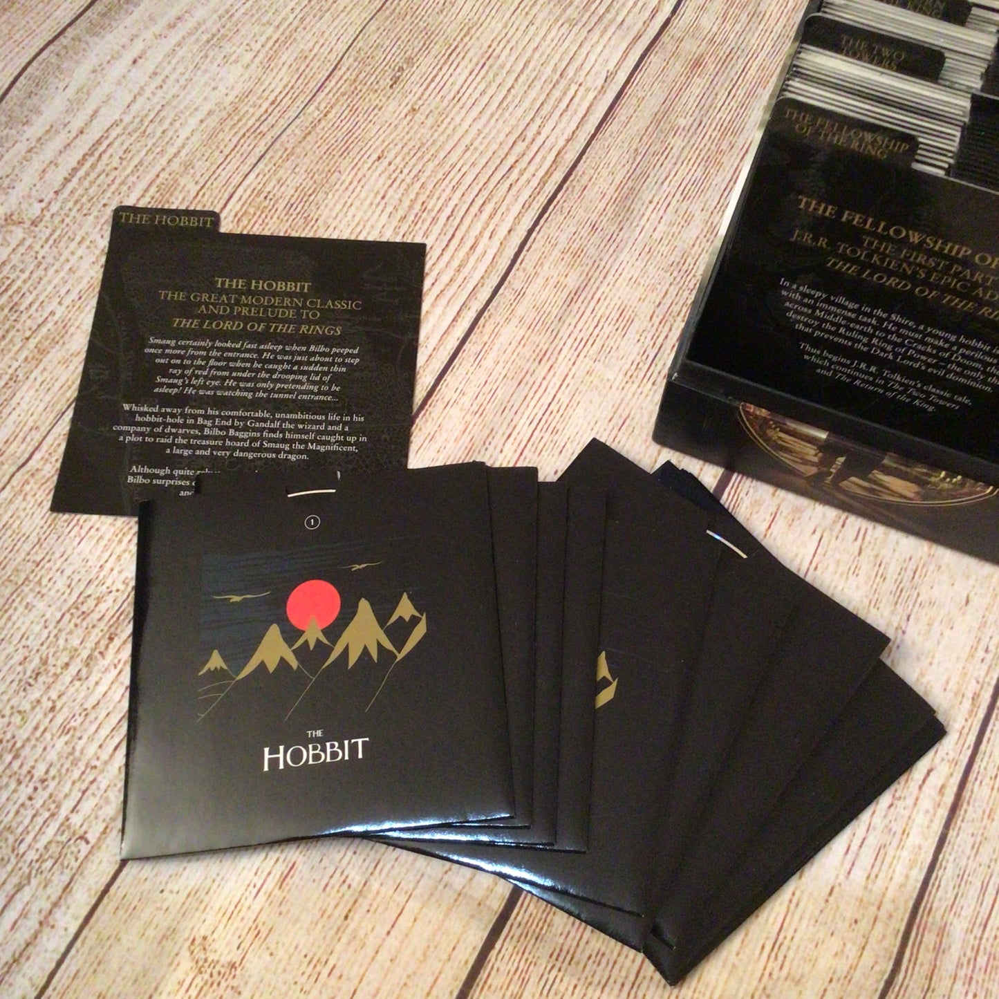 The Hobbit and Lord of the Rings, Unabridged Audio, Ltd Edition, 56 CDs