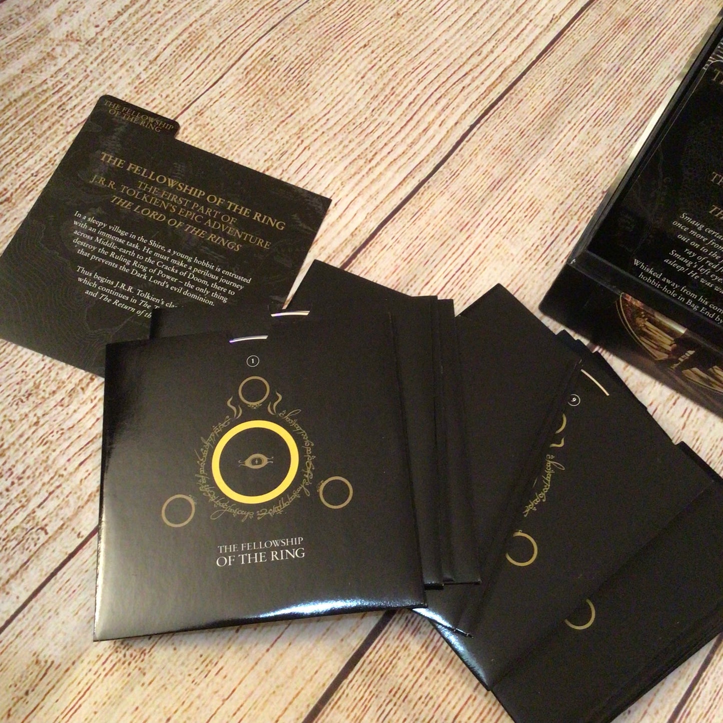The Hobbit and Lord of the Rings, Unabridged Audio, Ltd Edition, 56 CDs