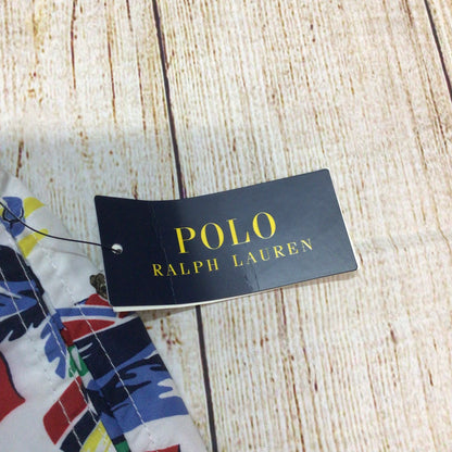 BNWT Polo Ralph Lauren Multi Print Traveler Swimming Trunks Shorts Size L