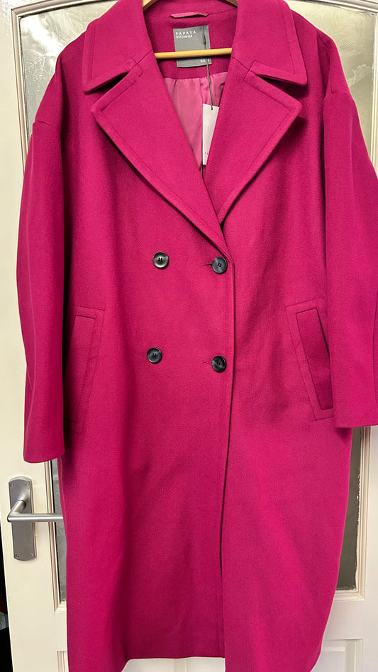 Women’s Long Winter Coat, BNWT, 18