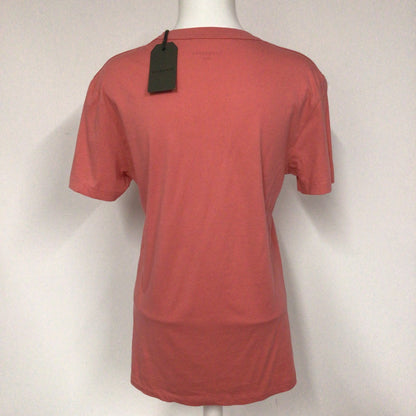 BNWT AllSaints Sorbet Pink Tonic Short Sleeve Crew T Shirt Size S