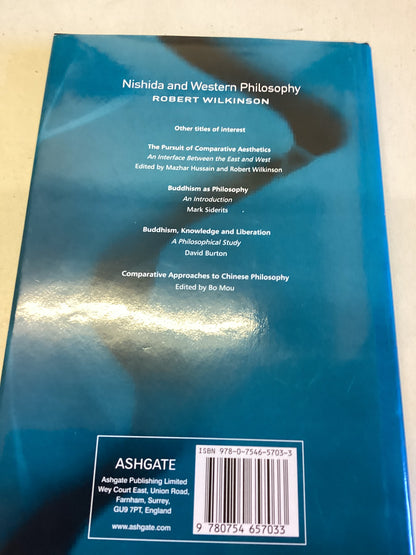 Nishida and Western Philosophy Robert Wilkinson