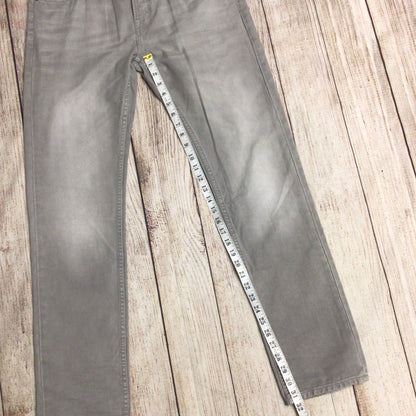 BNWT AllSaints Grey Iggy Slim Fit Jeans Size W32