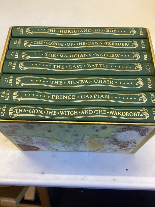 The Chronicles Of Narnia 7 Volumes C S Lewis Folio