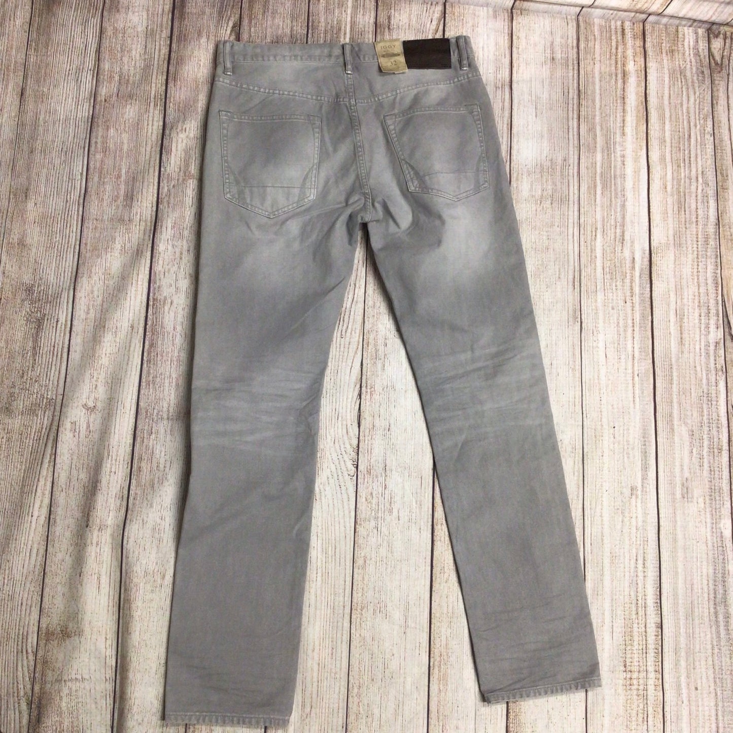 BNWT AllSaints Grey Iggy Slim Fit Jeans Size W32