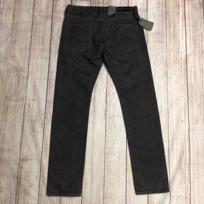 BNWT AllSaints Washed Black Cotton Setsu Iggy Fit Jeans Size W32 (on label)