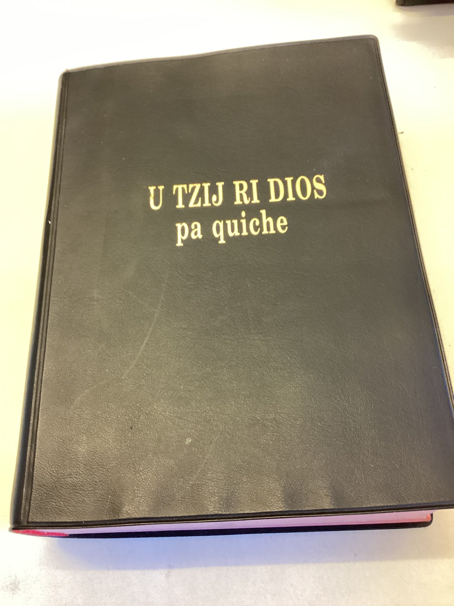 U Tzij Ri Dios Pa Quiche Aj Guatemala