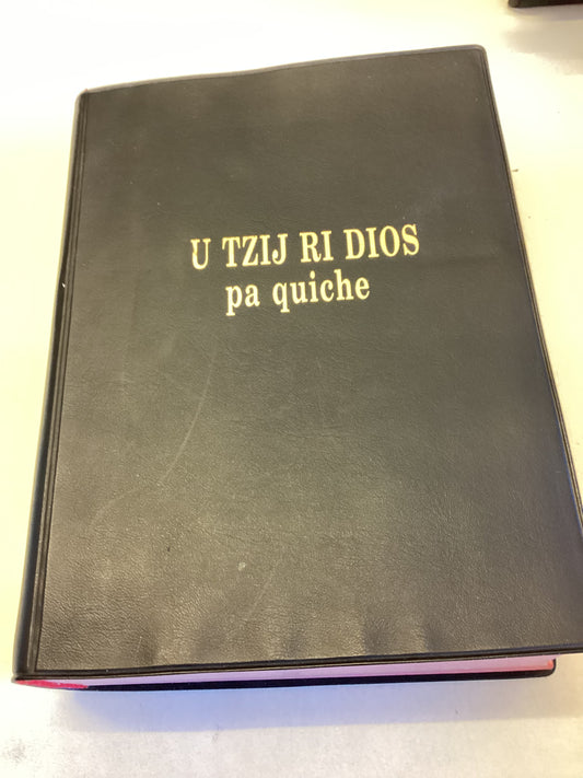 U Tzij Ri Dios Pa Quiche Aj Guatemala