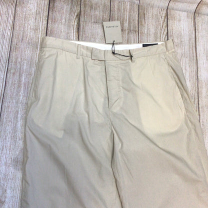 BNWT AllSaints Bailey Taupe Mars 100% Organic Cotton Lightweight Trousers Size 36
