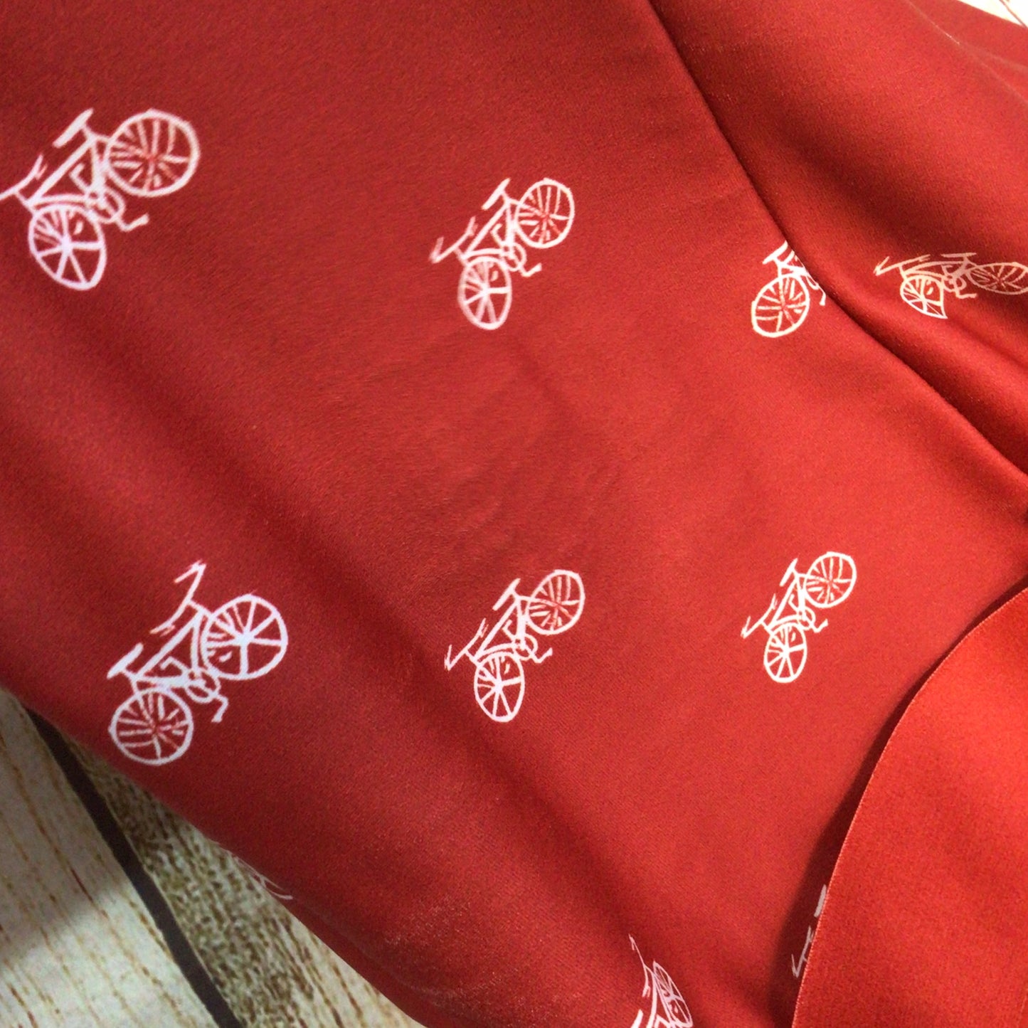 Maloja Red Sleeveless Cycling Shorts Suit Size M