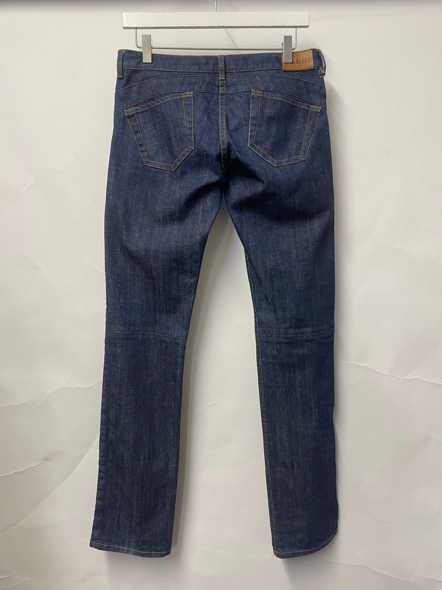 Farhi Dark Blue Low Rise Straight Jeans 10