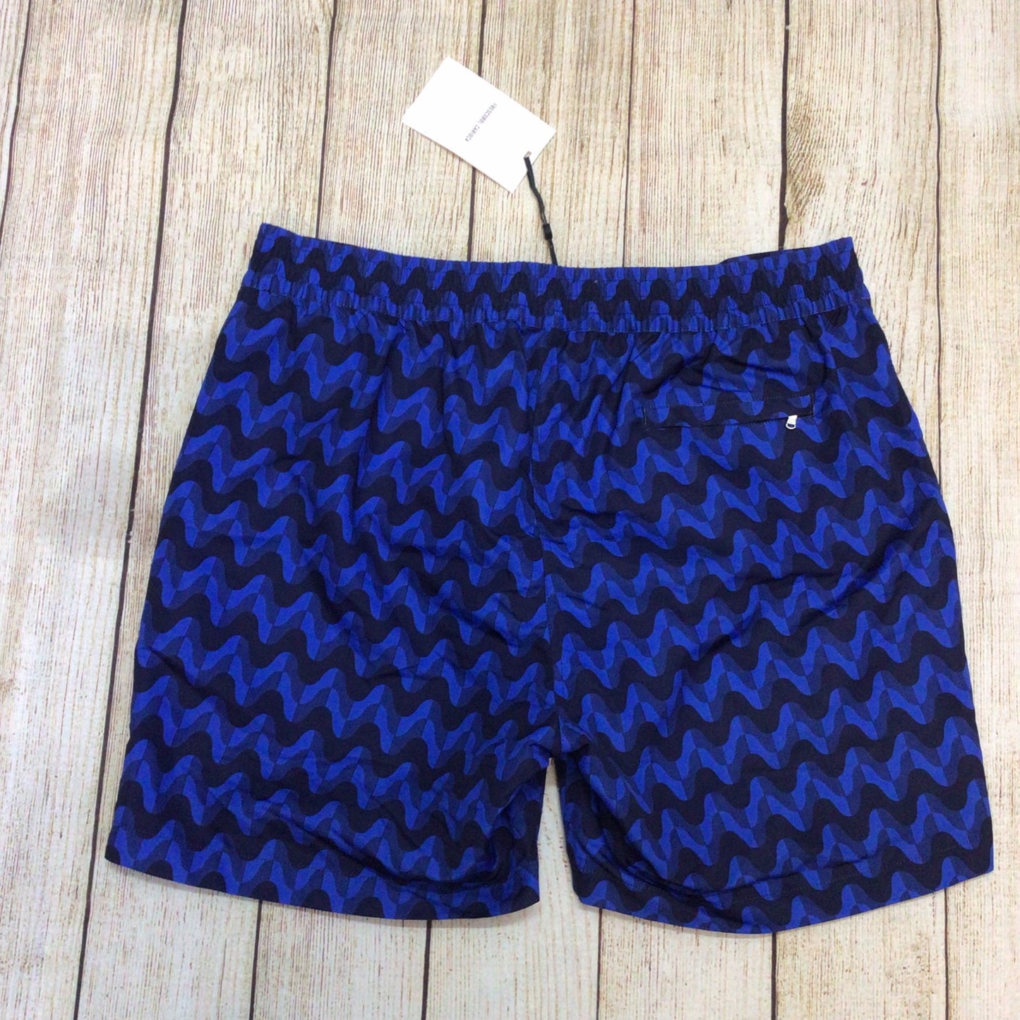 BNWT Frescobol Carioca Copacabana Navy Blue Swimming Trunks Shorts Size 36