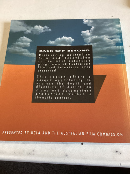 Back of Beyond Discovering Australian Film and Television UCLA October 20 - November 20 1988