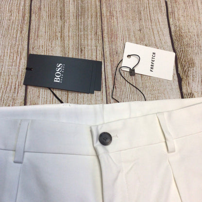 BNWT Hugo Boss White Shorts Size 34R