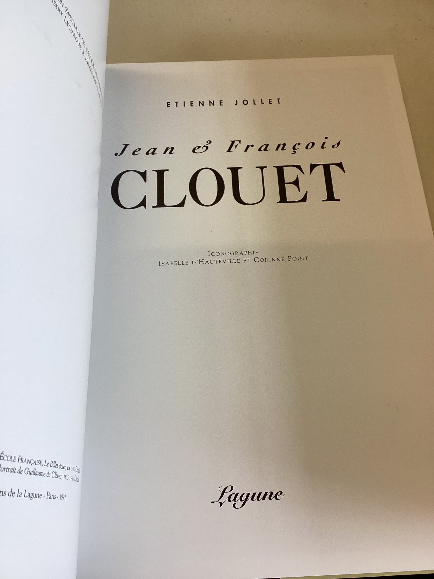 Jean Et Francois Clouet Etienne Jollet