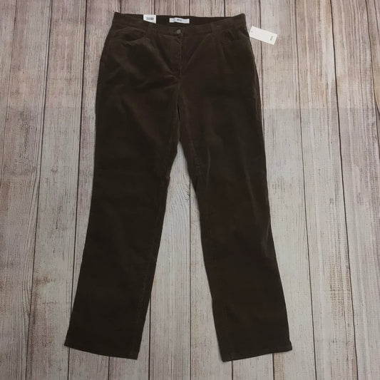 BNWT Brax Brown Style Carola Corduroy Jeans Size 18R