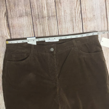 BNWT Brax Brown Style Carola Corduroy Jeans Size 18R