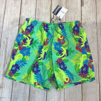 BNWT Vilebrequin Cardamome Green Swimming Trunks Shorts Size XL