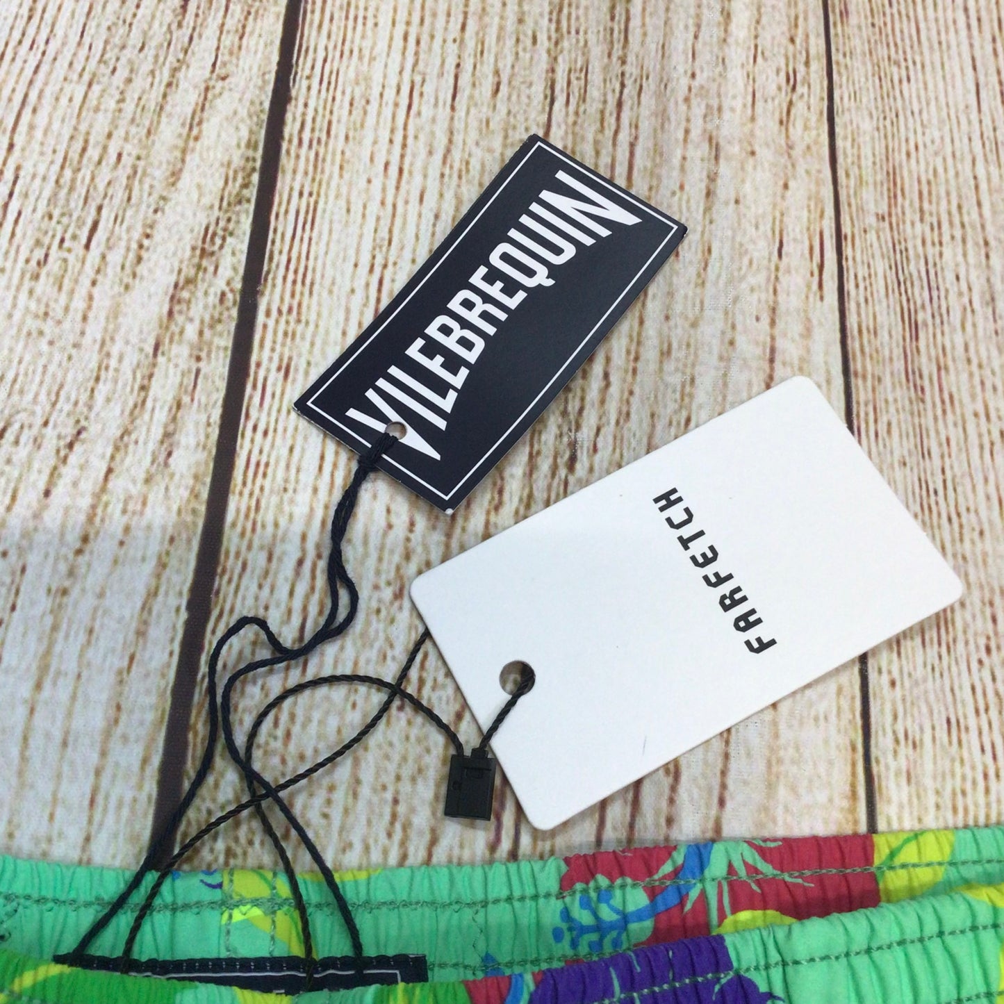BNWT Vilebrequin Cardamome Green Swimming Trunks Shorts Size XL