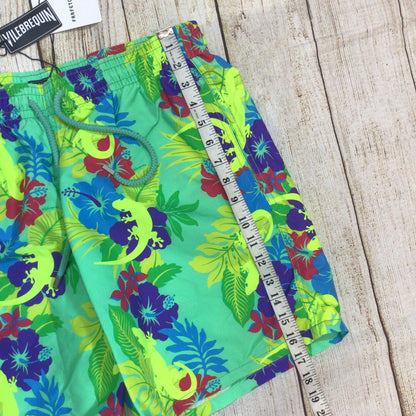 BNWT Vilebrequin Cardamome Green Swimming Trunks Shorts Size XL