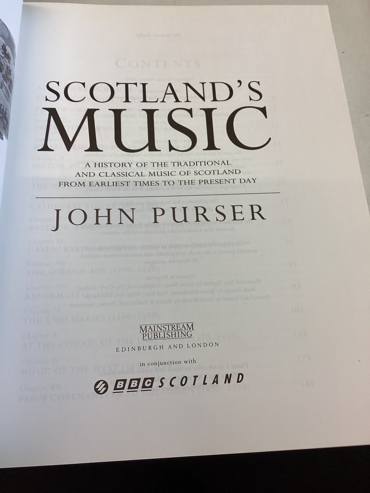 Scotland's Music John Purser