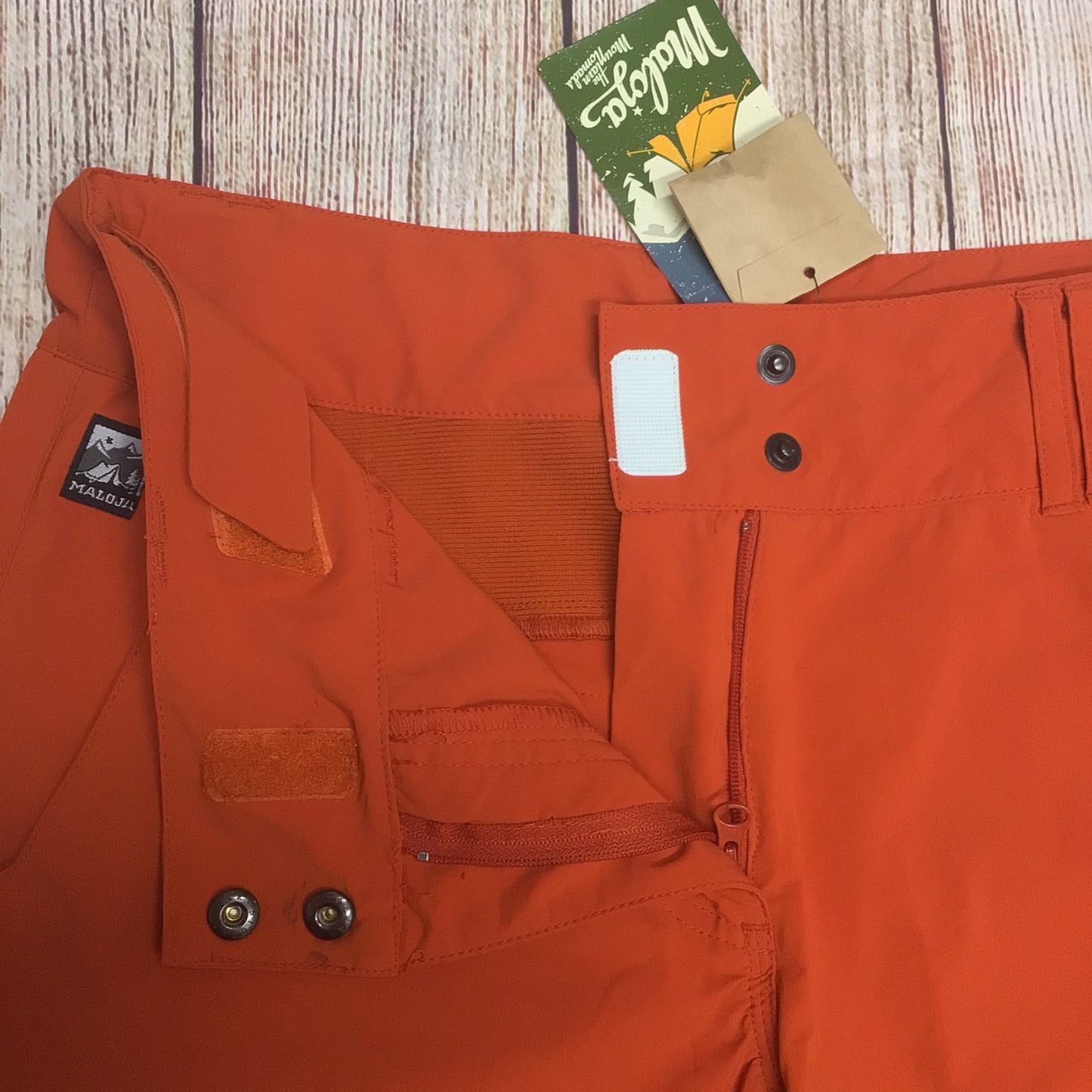 BNWT Maloja Henna Orange NahrM. Shorts Size M