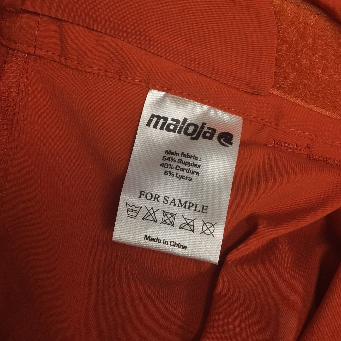 BNWT Maloja Henna Orange NahrM. Shorts Size M