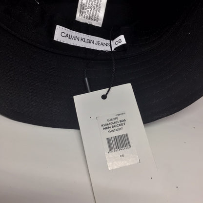 BNWT Calvin Klein Black Bucket Hat 100% Cotton One Size