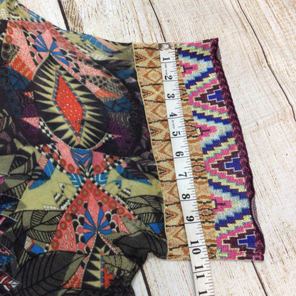 Custo Barcelona Y2K Multi Print Knit Top Size M