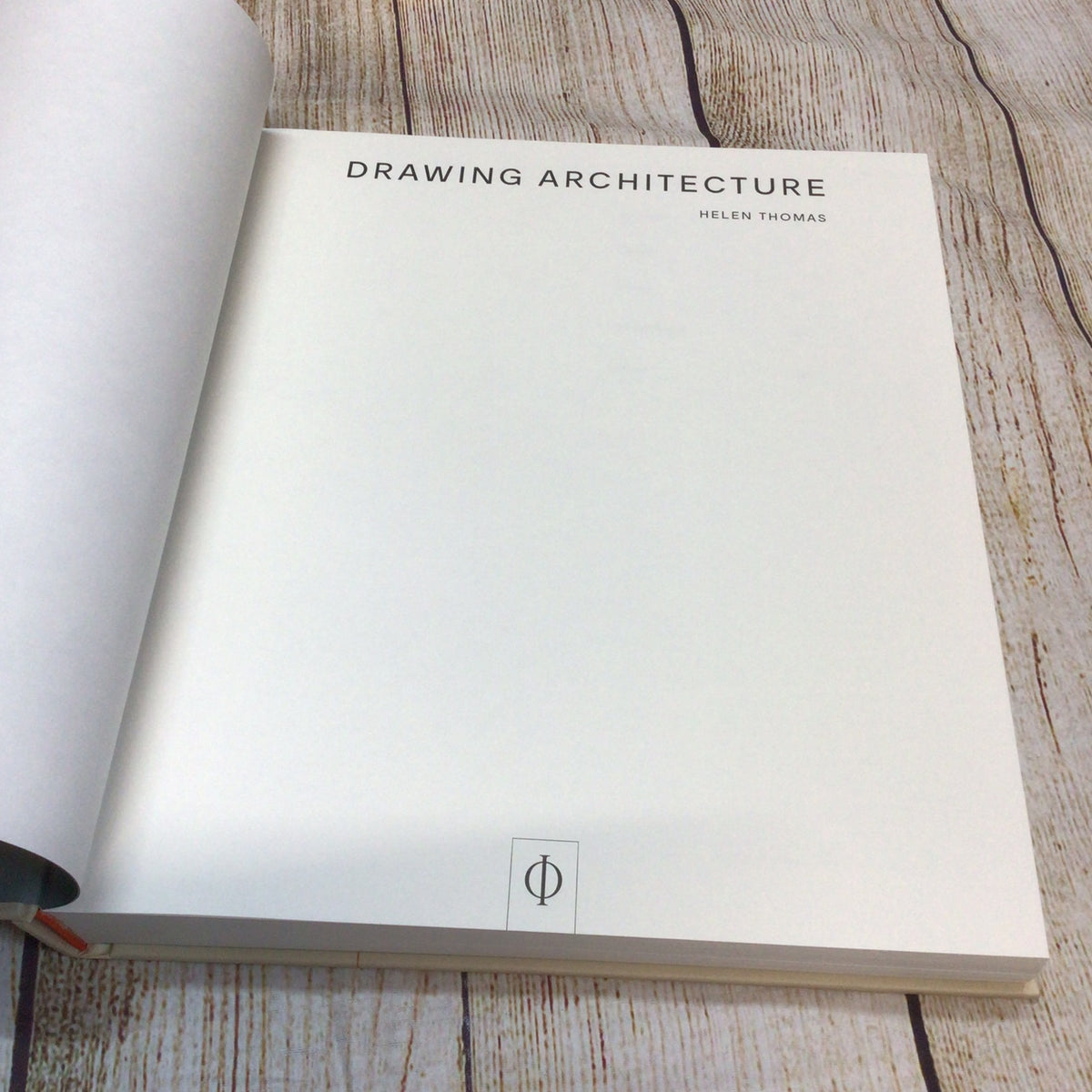 Drawing Architecture by Helen Thomas (Phaidon) 9781837291052