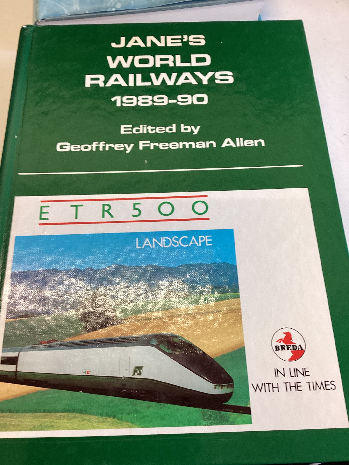 Jane's World Railways 1989 - 90 Edited By Geoffrey Freeman Allen