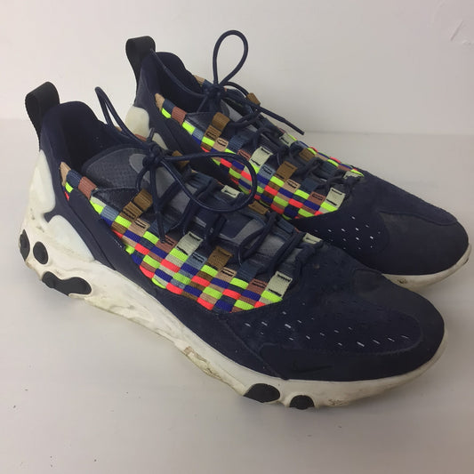 Nike React Sertu 'The 10th' Blue Multi Trainers Size 10.5 UK