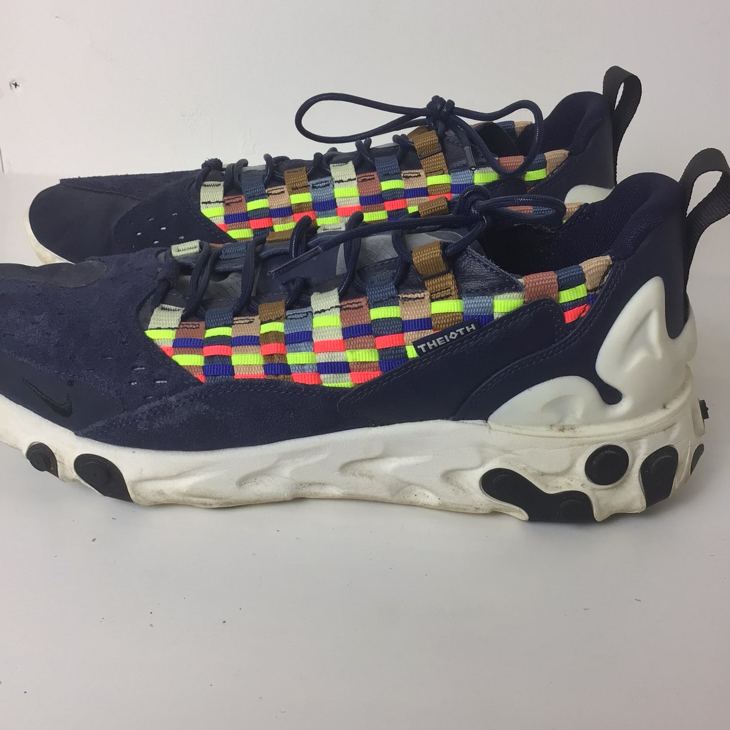 Nike React Sertu 'The 10th' Blue Multi Trainers Size 10.5 UK