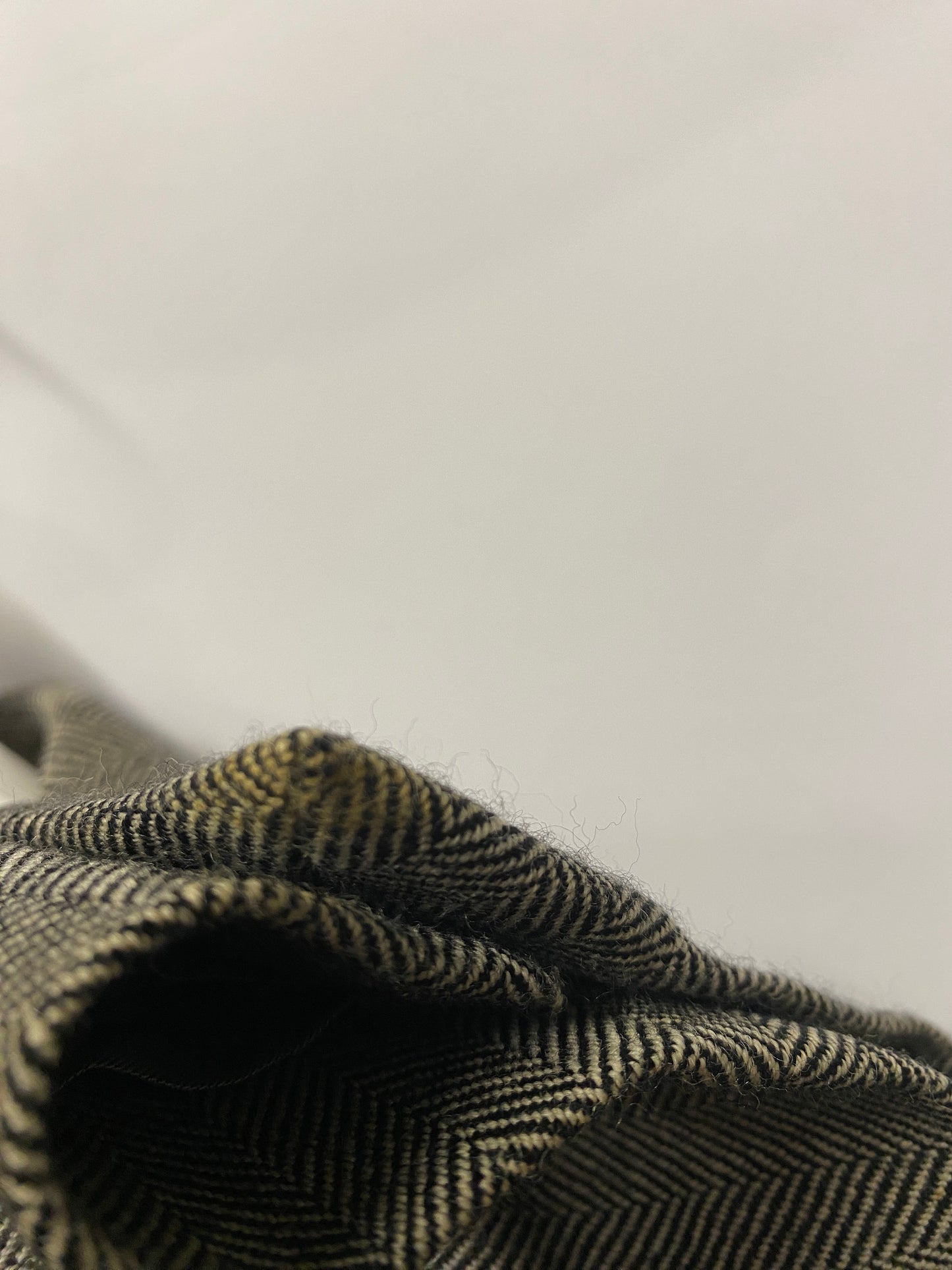 Aquascutum Black and White Herringbone Wool Jacket 10