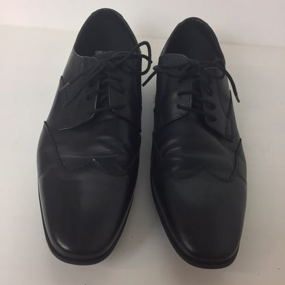 Lambretta Black Leather Lace Up Wing Tip Formal Shoes Size 10 UK (44 EU)