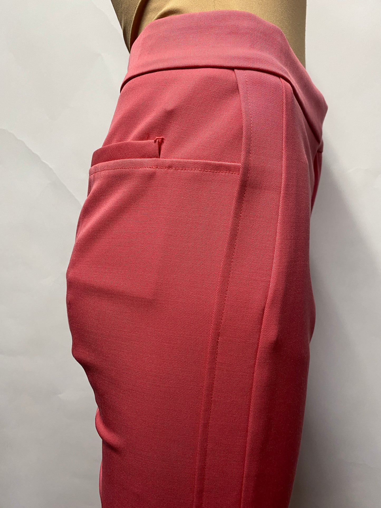 Oscar De La Renta Pink Tailored Trousers
