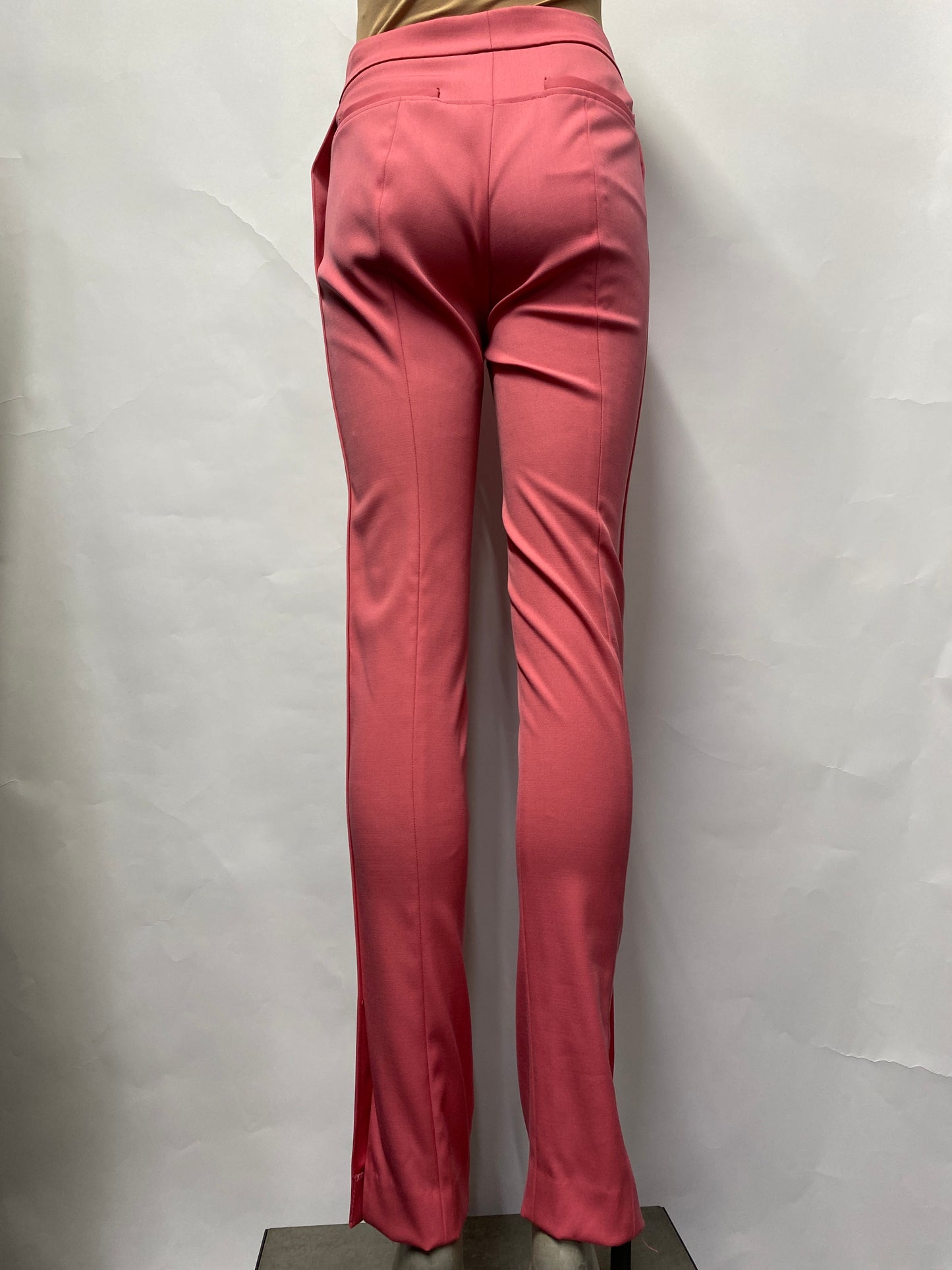 Oscar De La Renta Pink Tailored Trousers