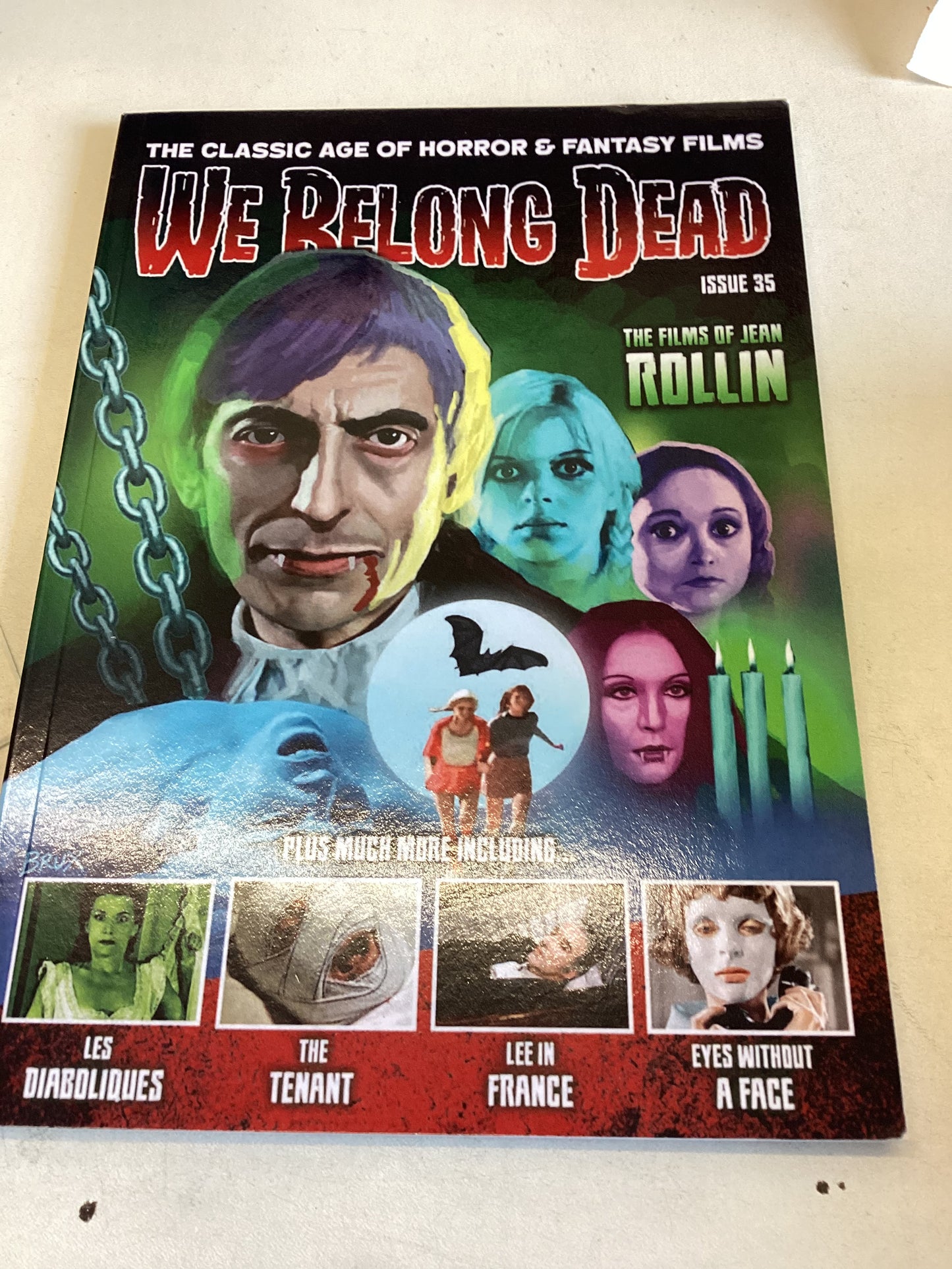 We Belong Dead Issue 35 The Films of Jean Rollin The Classic Age of Horror & Fantasy Films