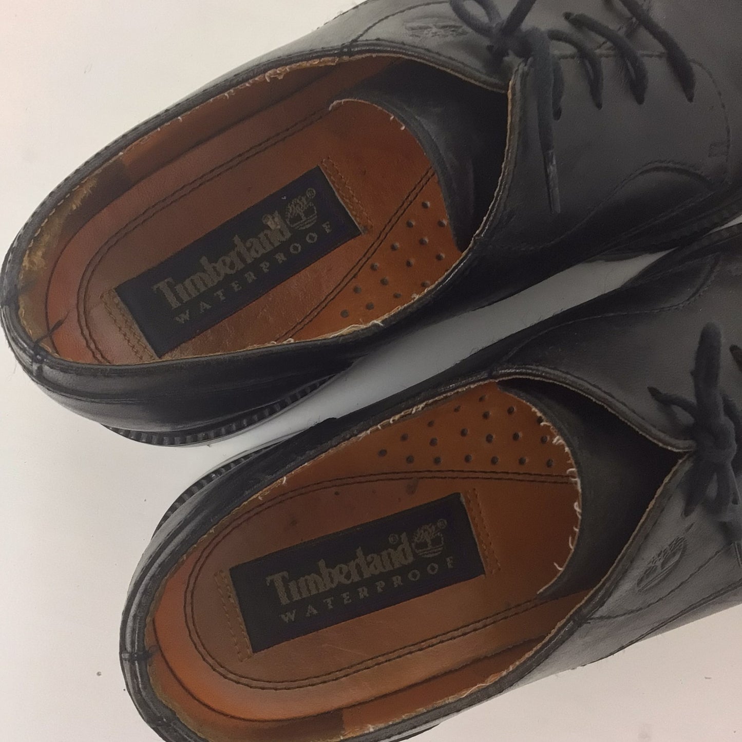 Timberland Black Leather Oxford Shoes Size 9 M