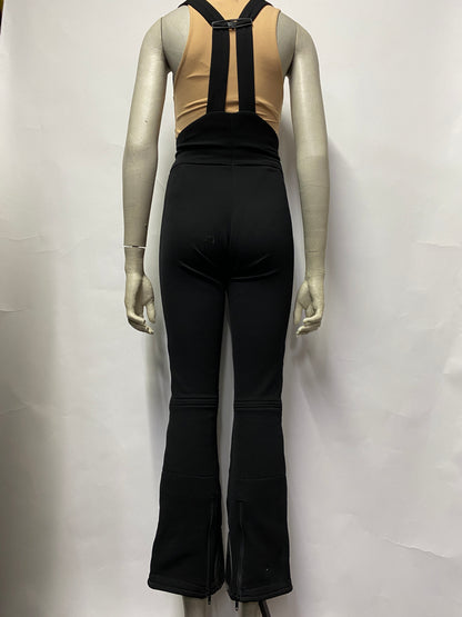 Schneider Black Stretchy Suspender Salopettes 8R