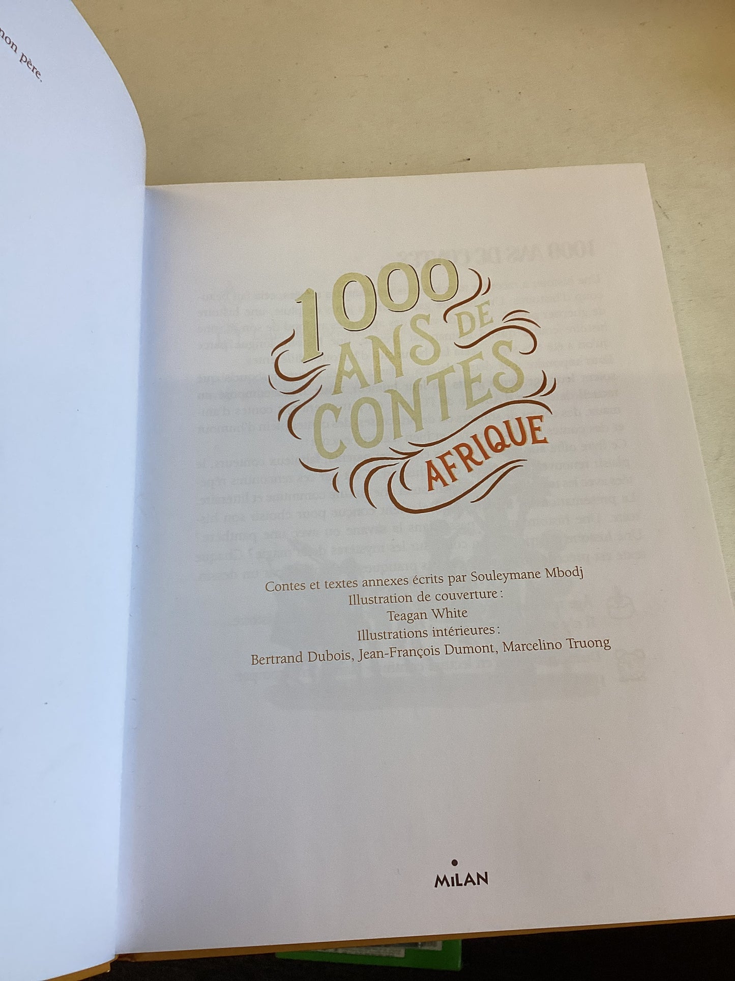 1000 Ans De Contes Afrique