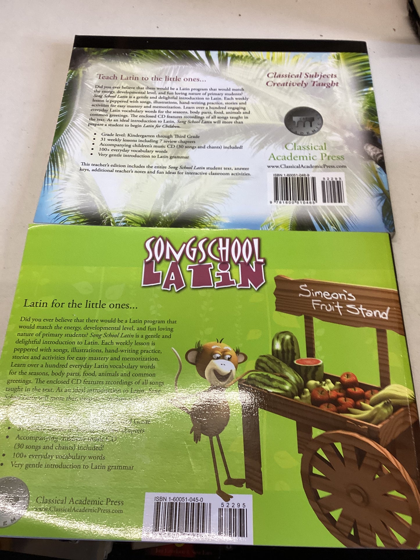 Song School Latin Teachers Edition  and CD Amy Rehn