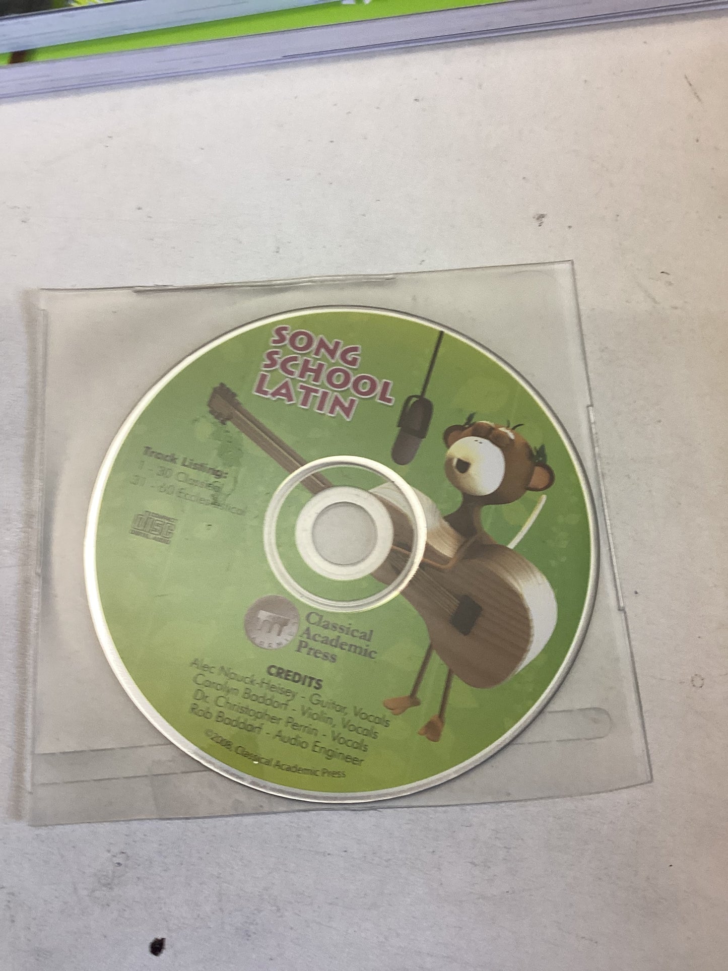 Song School Latin Teachers Edition  and CD Amy Rehn