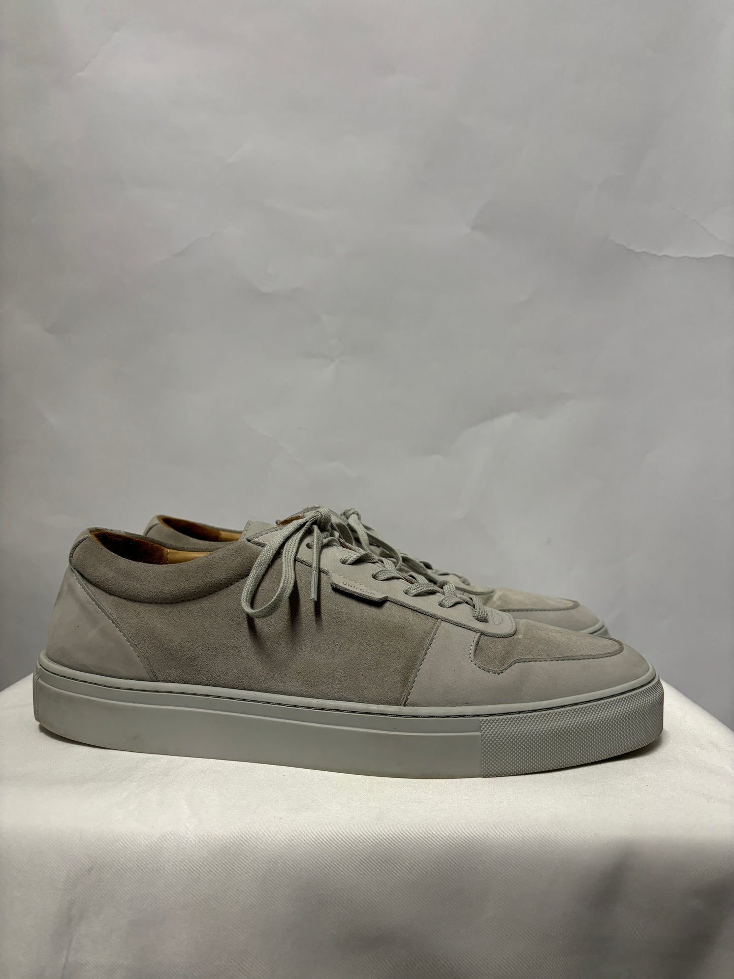 Uniform Standard Grey Suede Trainers UK 11