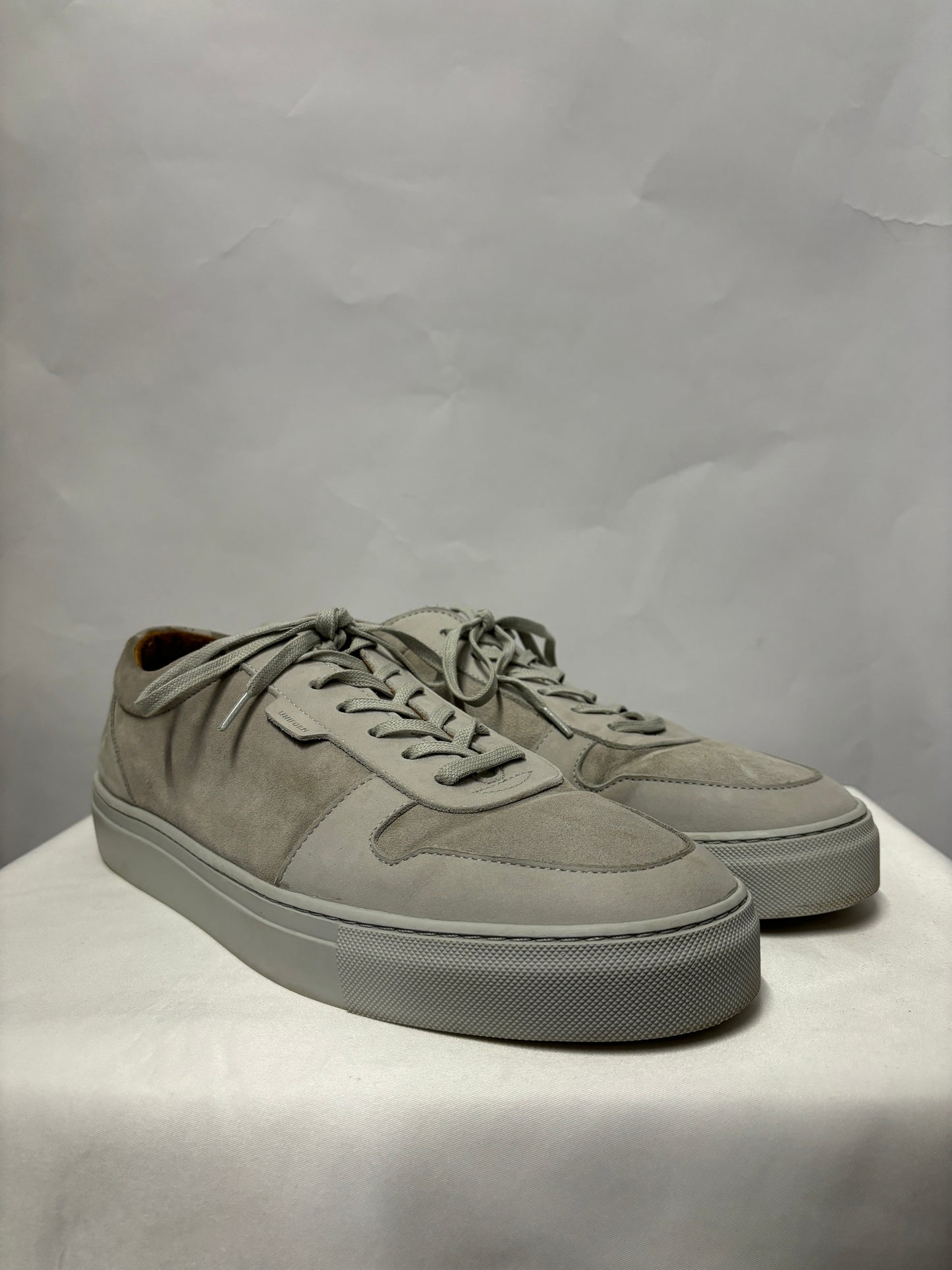 Uniform Standard Grey Suede Trainers UK 11